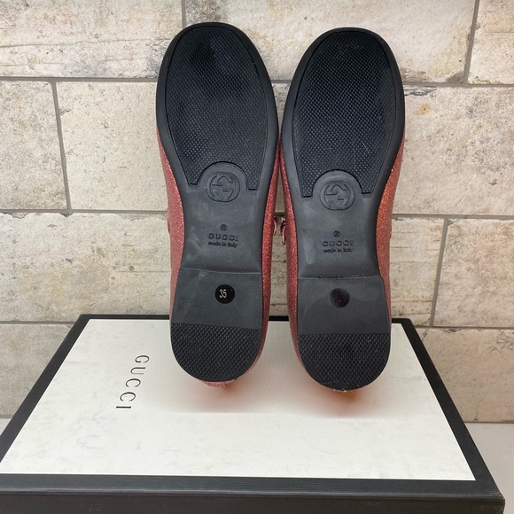 Gucci Kids Cerise Mary Jane Shoes - Picture 4 of 9
